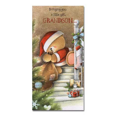 Grandson Forever Friends Money Wallet